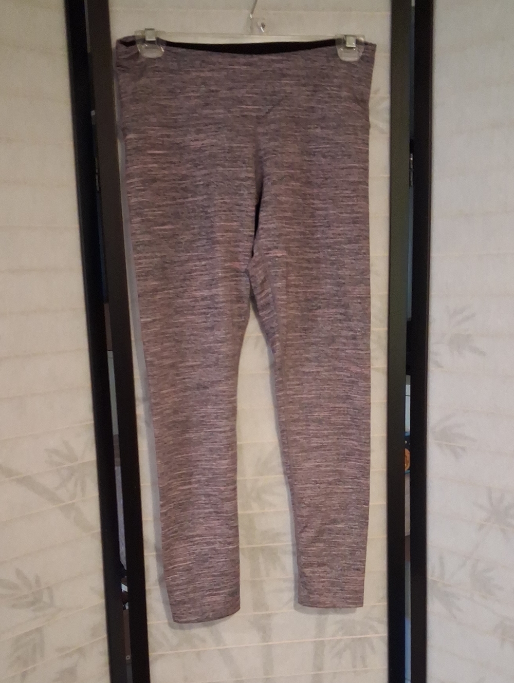 Tuff Athletics Heathered Pink and Gray Top